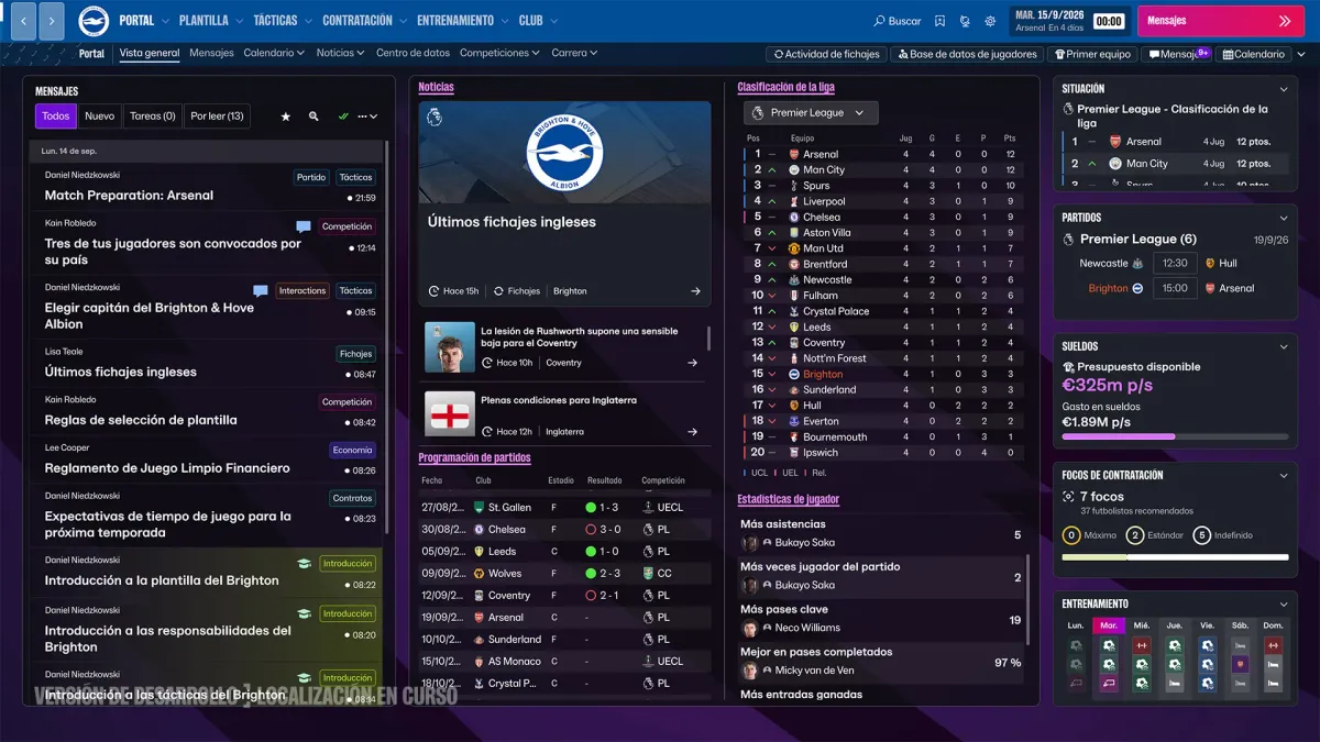 Captura de Football Manager 27