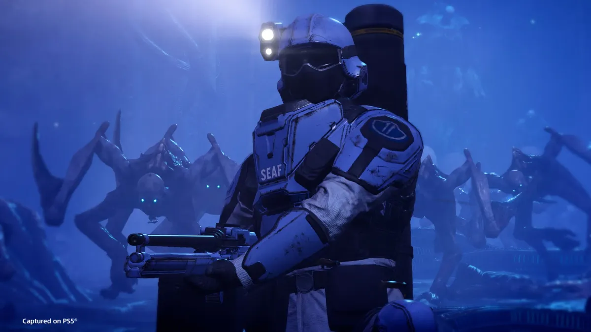 Captura de Helldivers 2