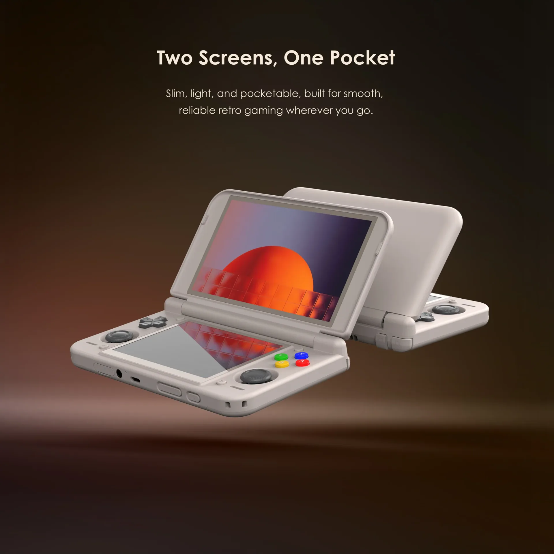 Retroid Pocket Duo: la nueva portátil con Android y doble pantalla para emular DS y 3DS