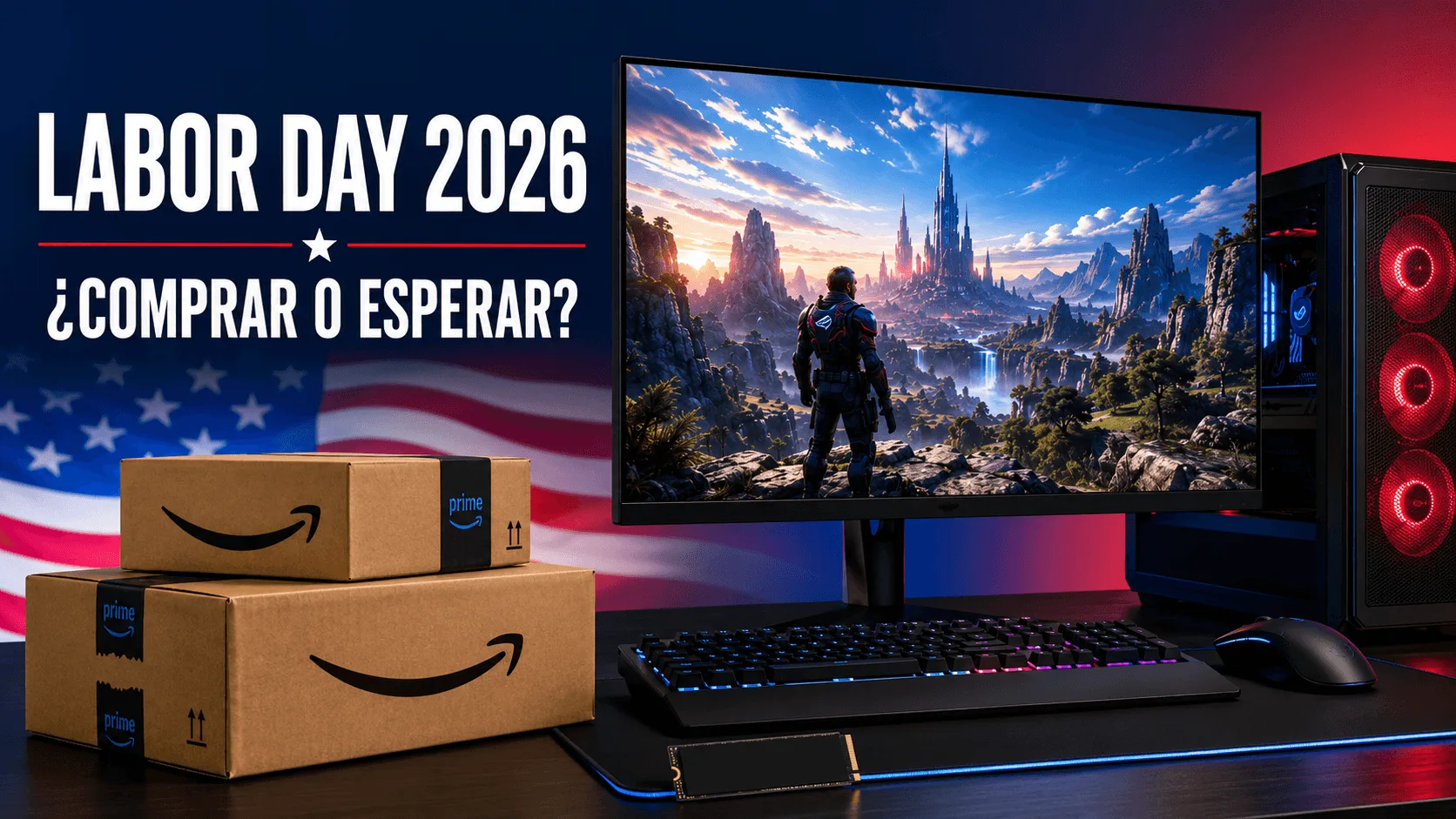 Guía de ofertas destacadas en hardware y periféricos por el Prime Day 2026