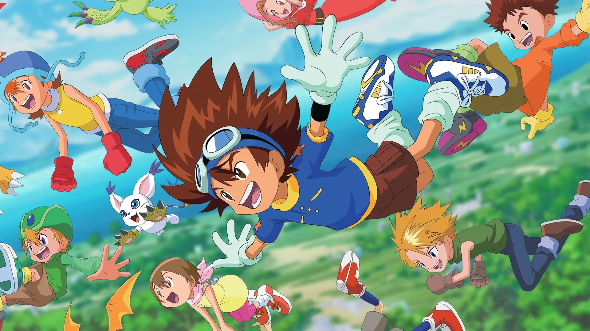 Imagen promocional de la franquicia Digimon