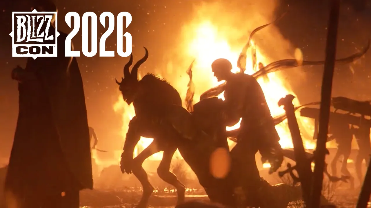 Arte promocional de Diablo V presentado en la BlizzCon 2026