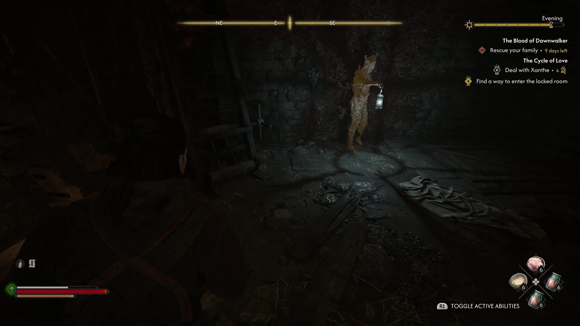 Blood of Dawnwalker, Xanthe Mansion lantern puzzle guide screenshot