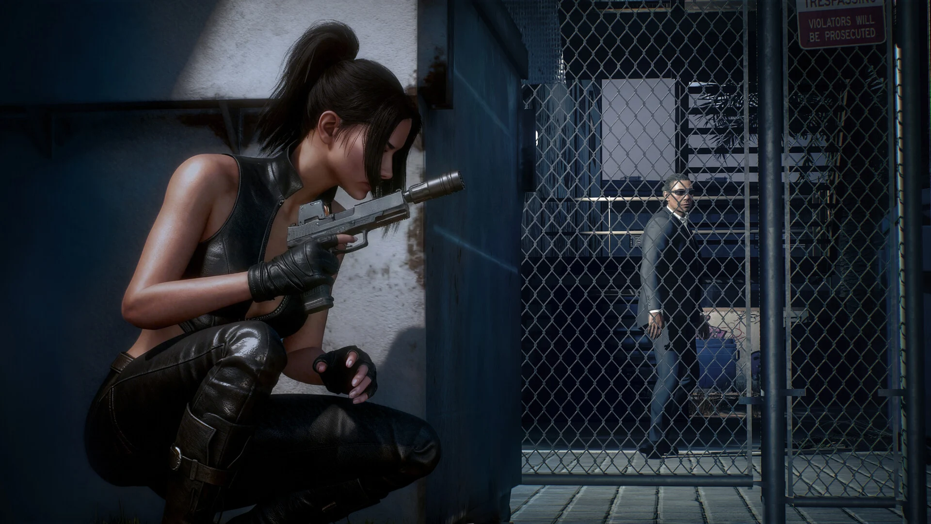 Captura del DLC Blacklisted de MindsEye
