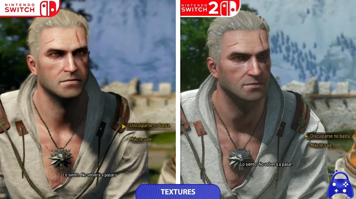 Video: The Witcher 3 Nintendo Switch 2 vs. Switch 1 graphics comparison