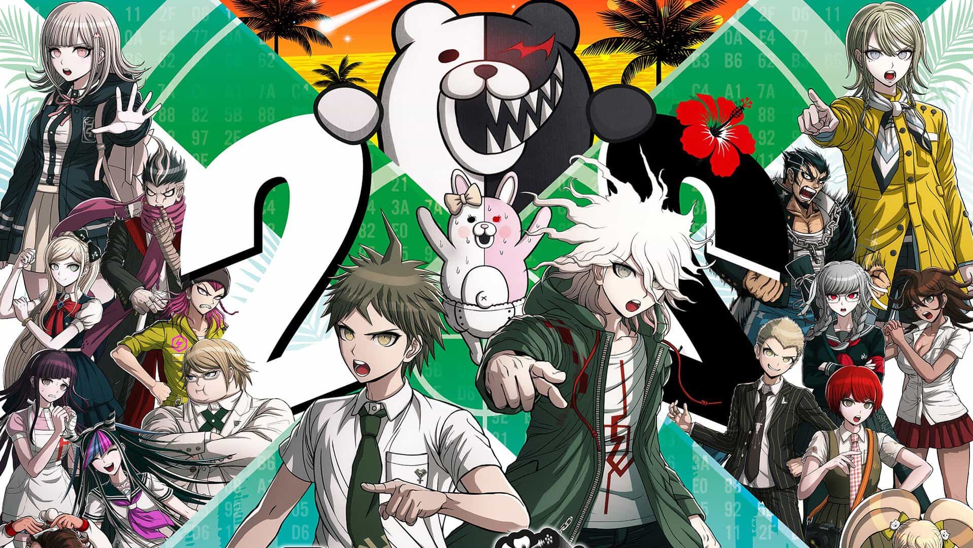 Arte promocional de Danganronpa 2x2