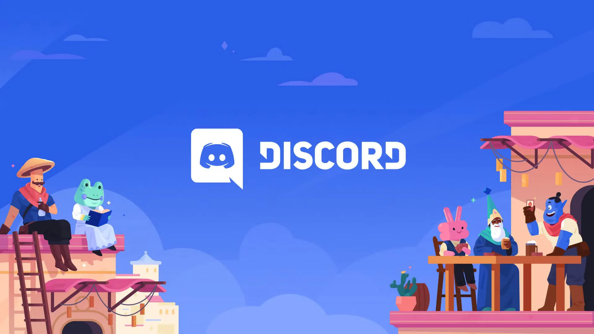 Interfaz de usuario de la aplicación Discord