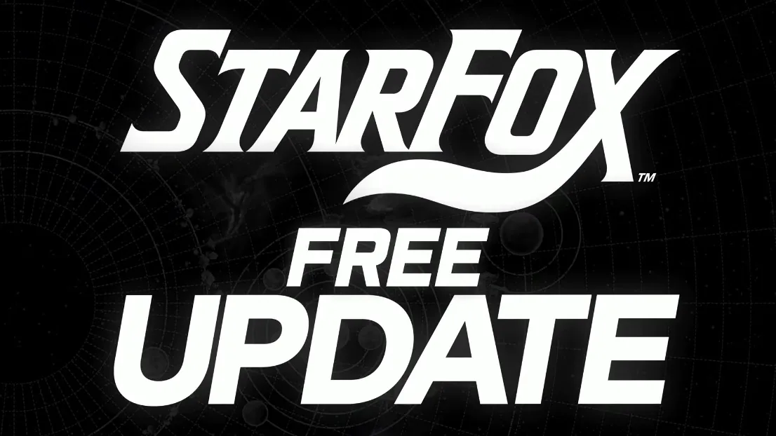 Imagen promocional del anuncio de la actualización de Star Fox