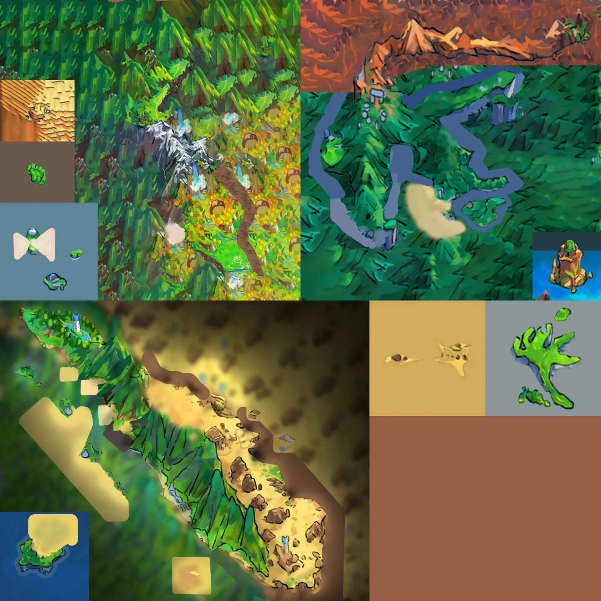 Nuevas filtraciones de Pokémon Winds and Waves revelan el mapa y posibles personajes