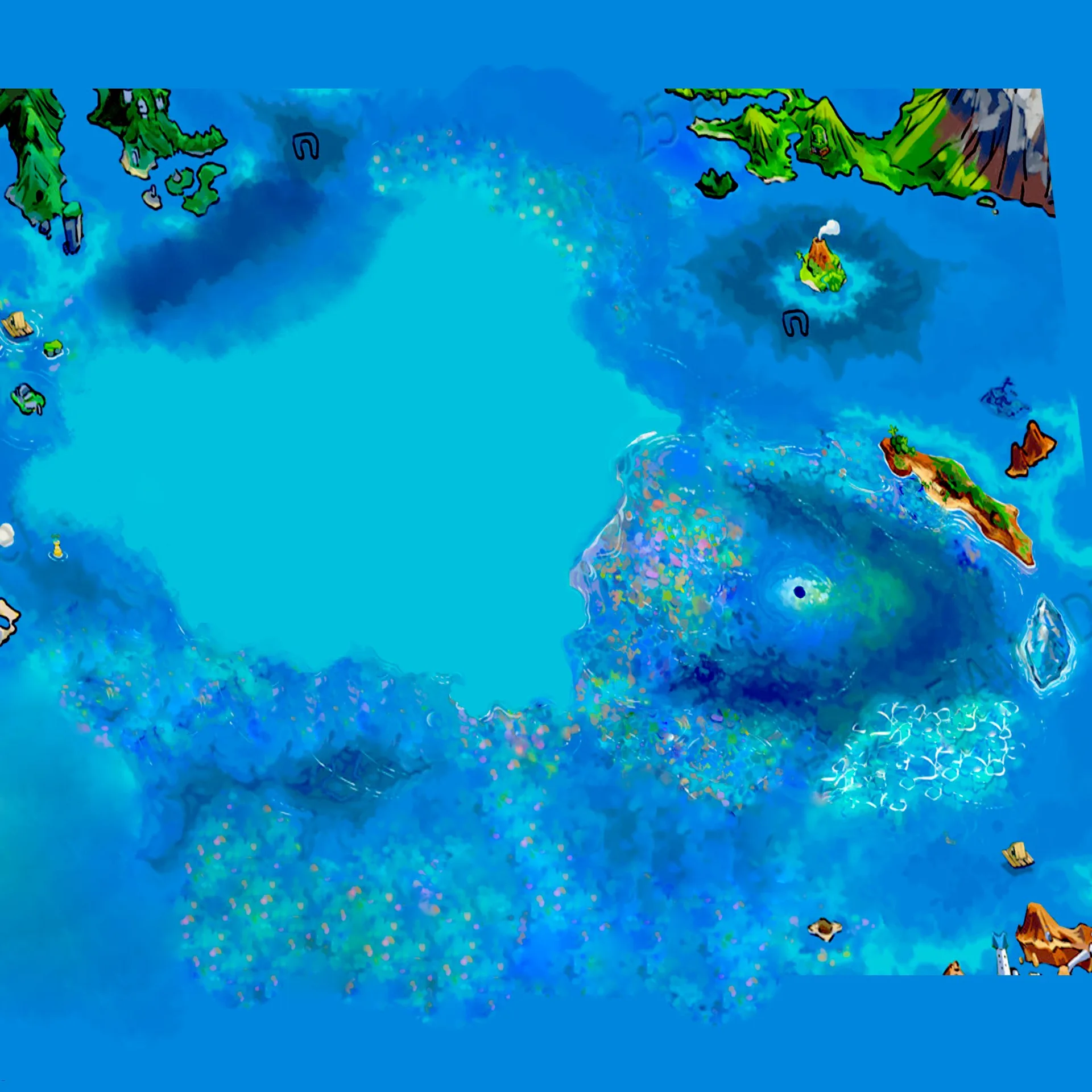Nuevas filtraciones de Pokémon Winds and Waves revelan el mapa y posibles personajes