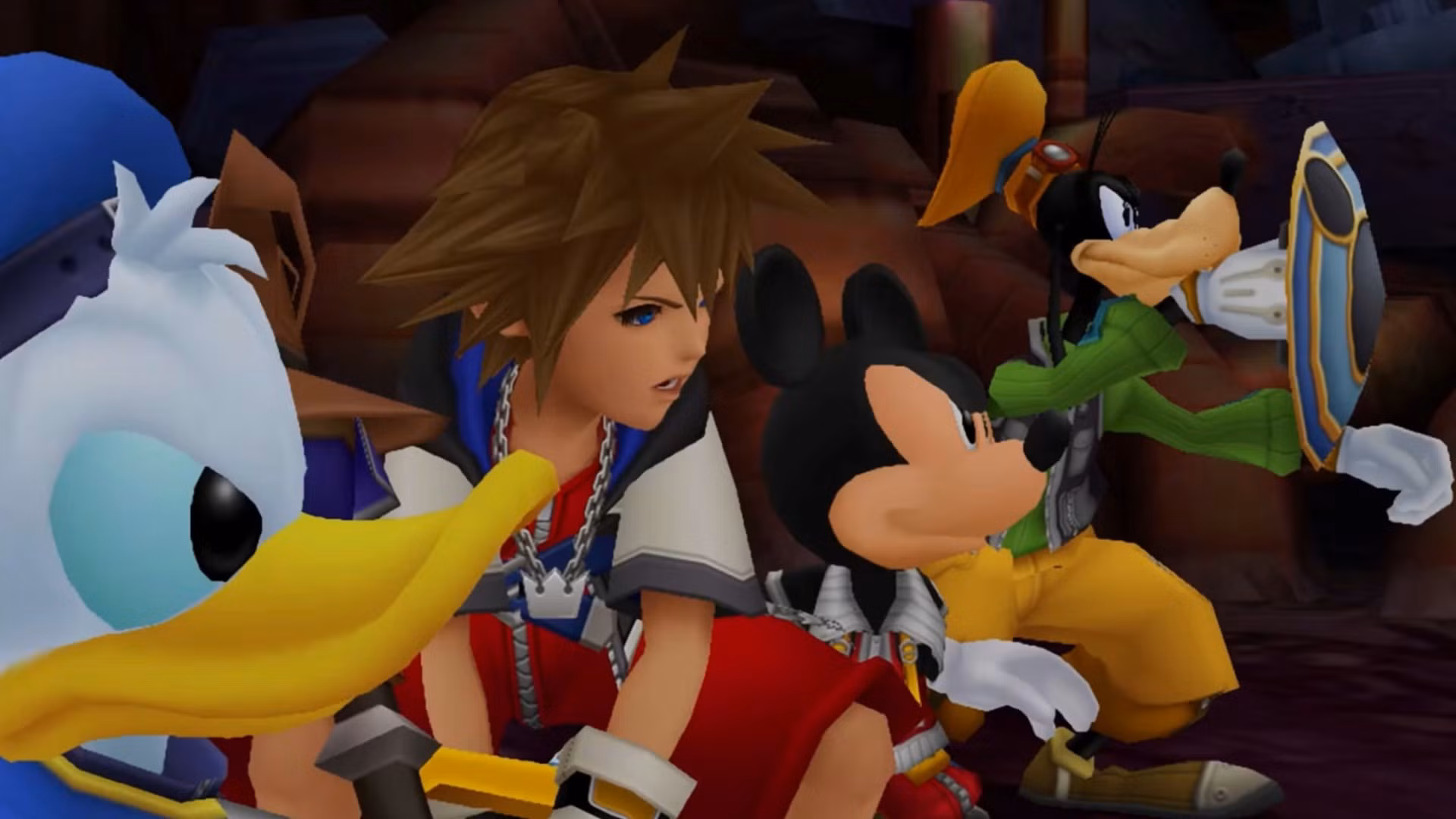 Arte promocional de la colección de Kingdom Hearts