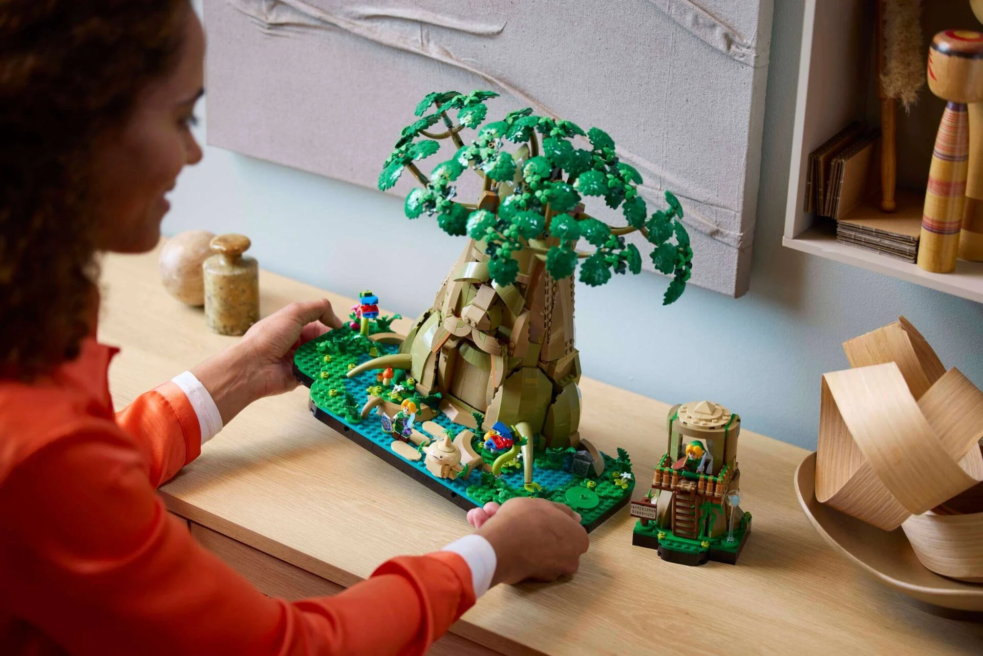 Set de Lego del Gran Árbol Deku