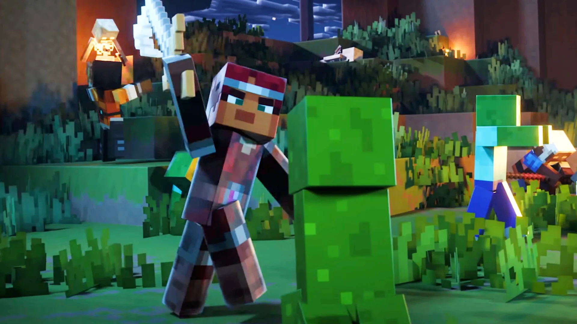 Imagen promocional de Minecraft Dungeons 2