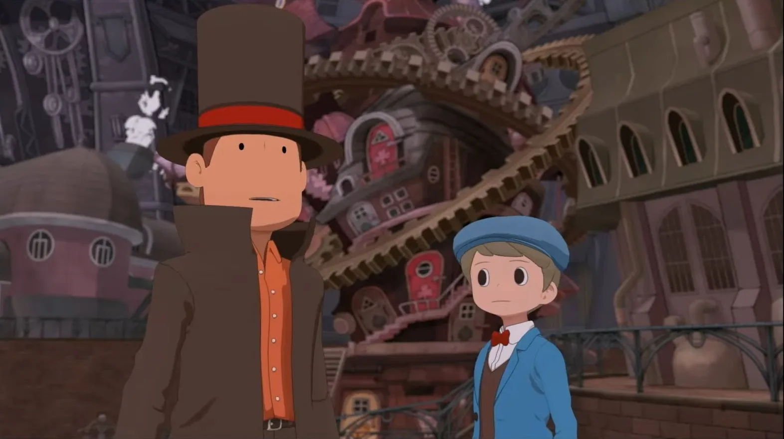 Imagen promocional de Professor Layton and the New World of Steam