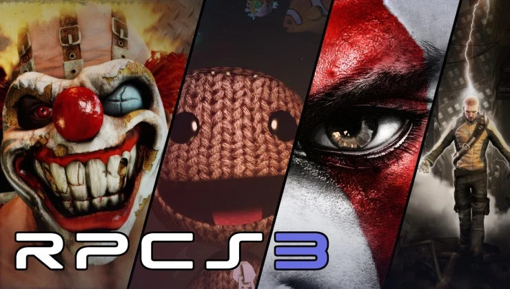 Interfaz del emulador RPCS3 mostrando una lista de juegos