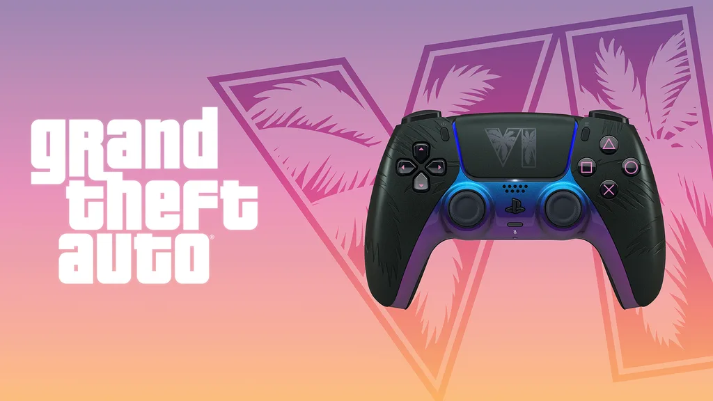 Sony presenta mandos DualSense de edición limitada inspirados en GTA 6