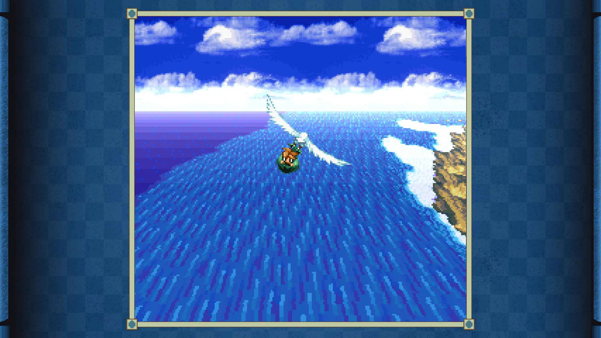 Escena de combate en Terranigma