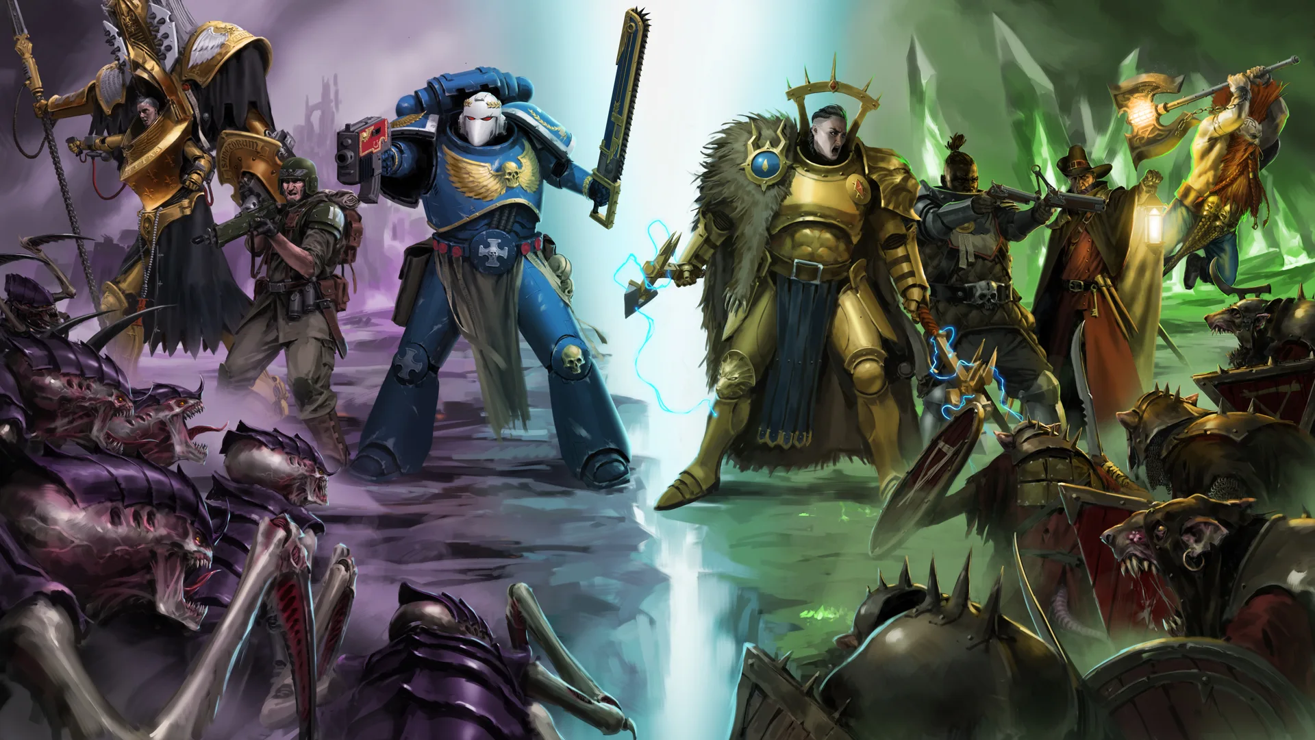 Arte promocional de Warhammer Survivors