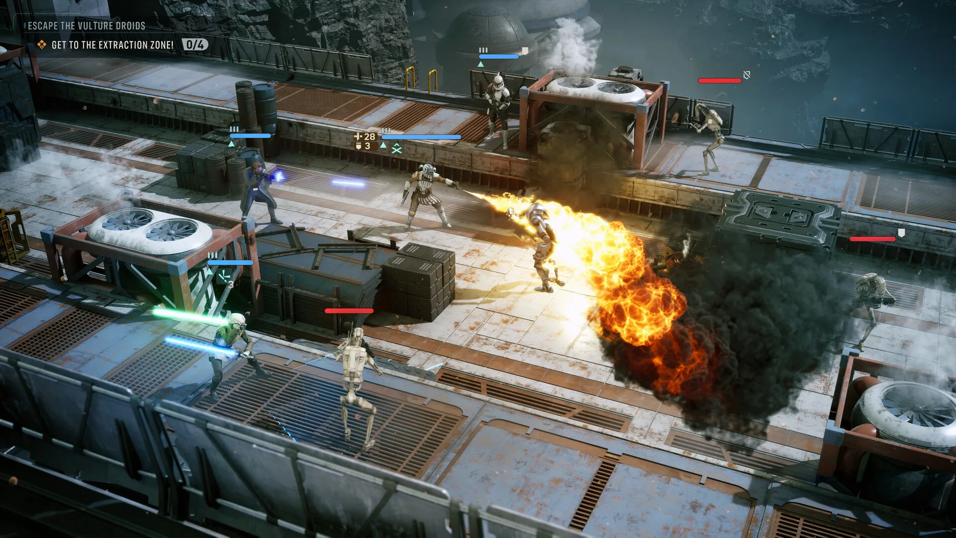 Captura de Star Wars Zero Company