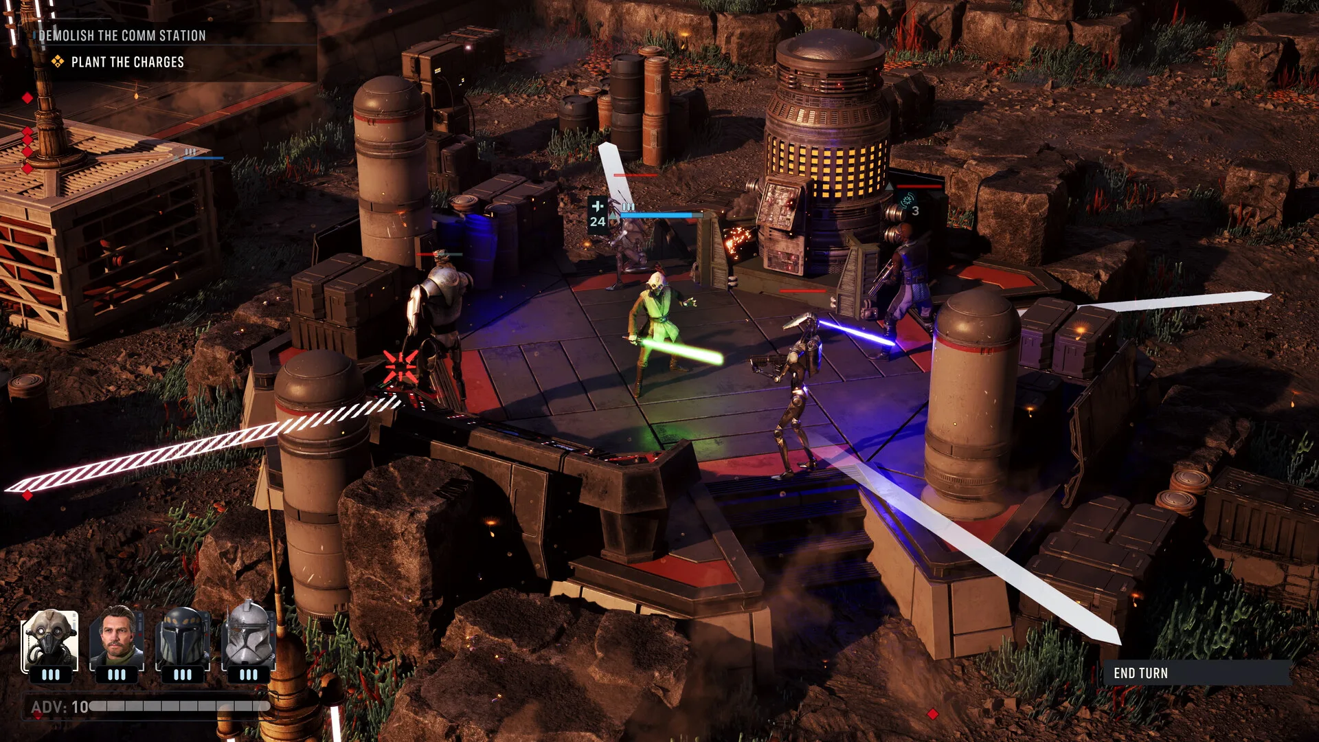 Captura de Star Wars Zero Company