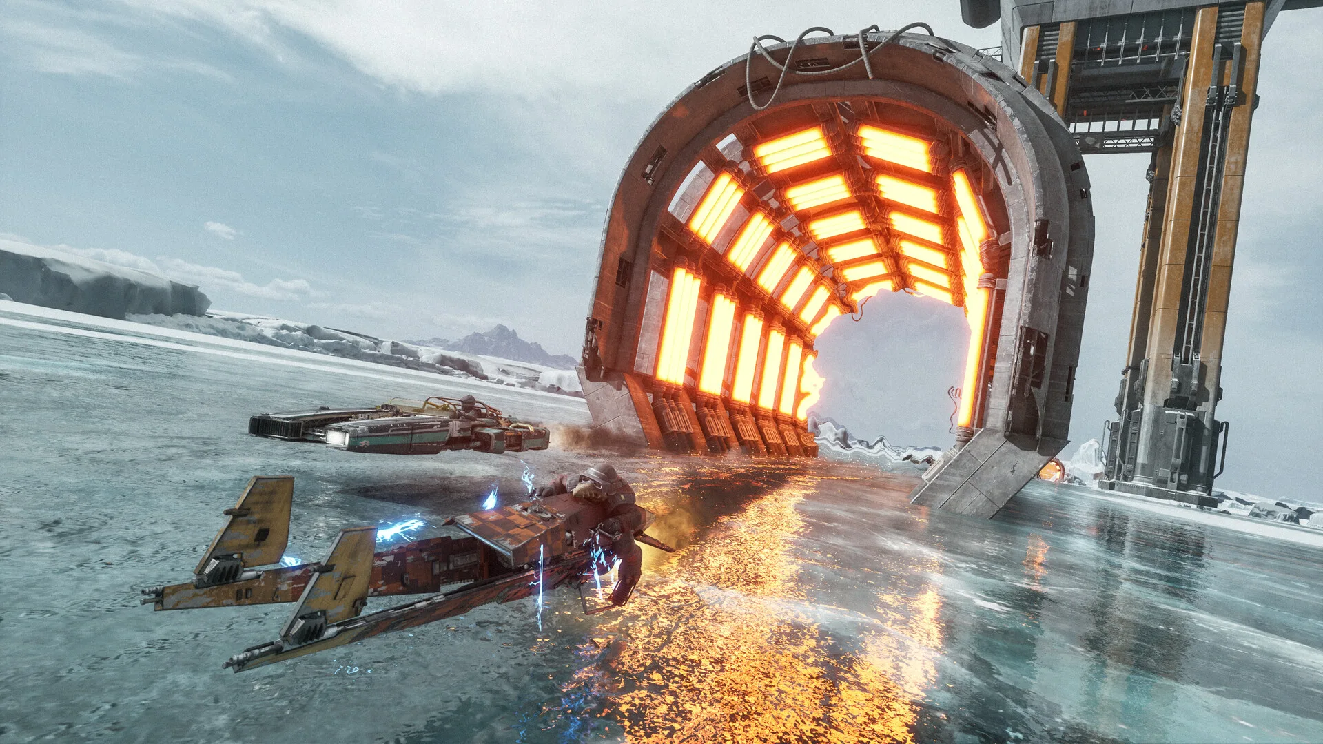 Captura de Star Wars: Galactic Racer