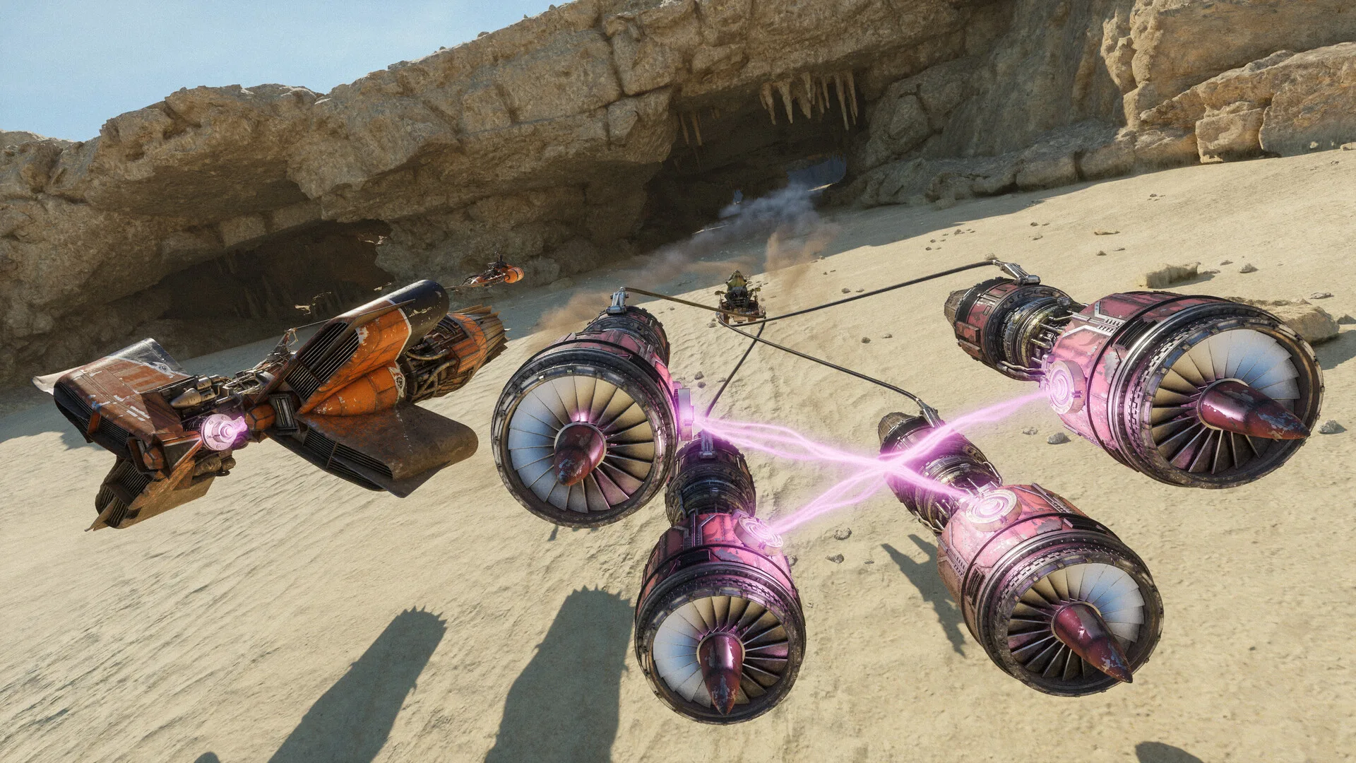 Captura de Star Wars: Galactic Racer
