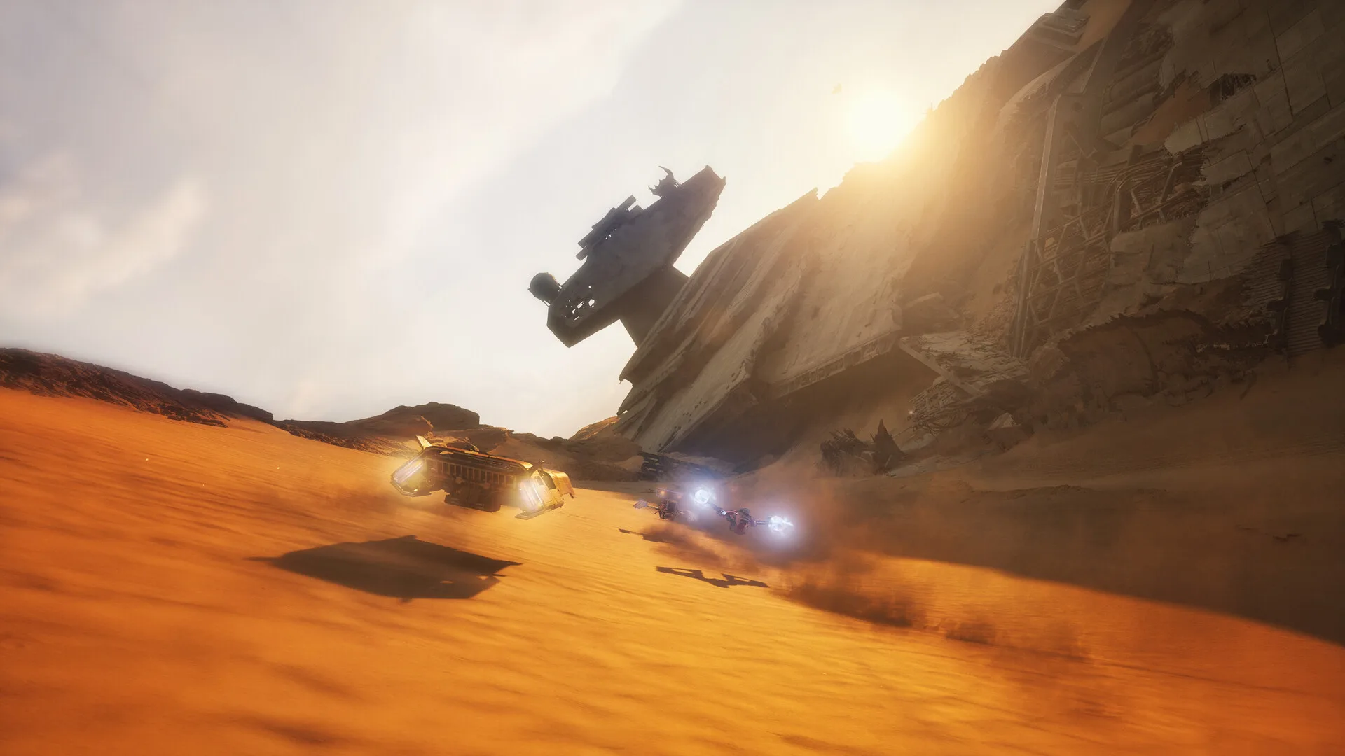 Captura de Star Wars: Galactic Racer