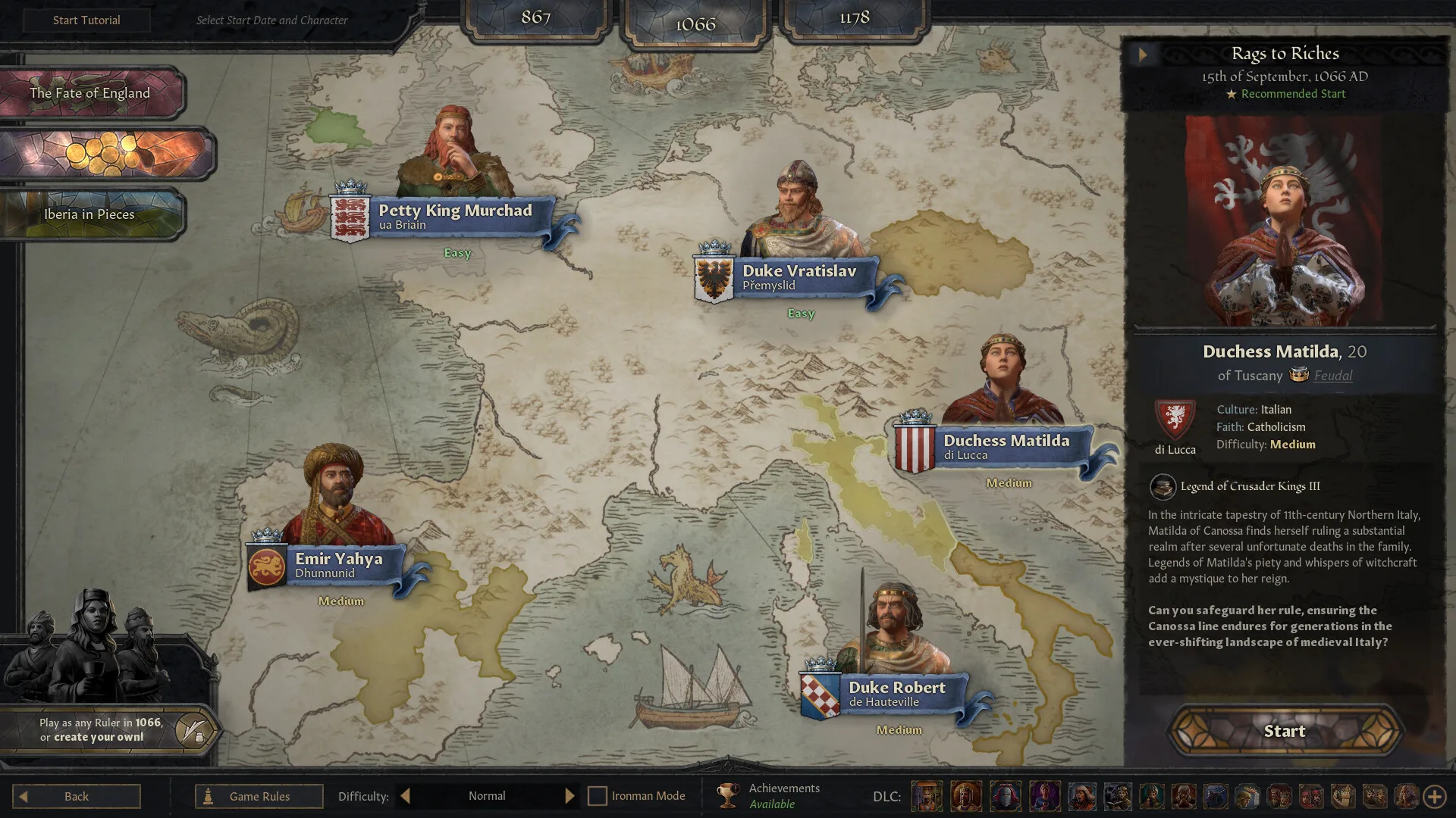 Captura de Crusader Kings III
