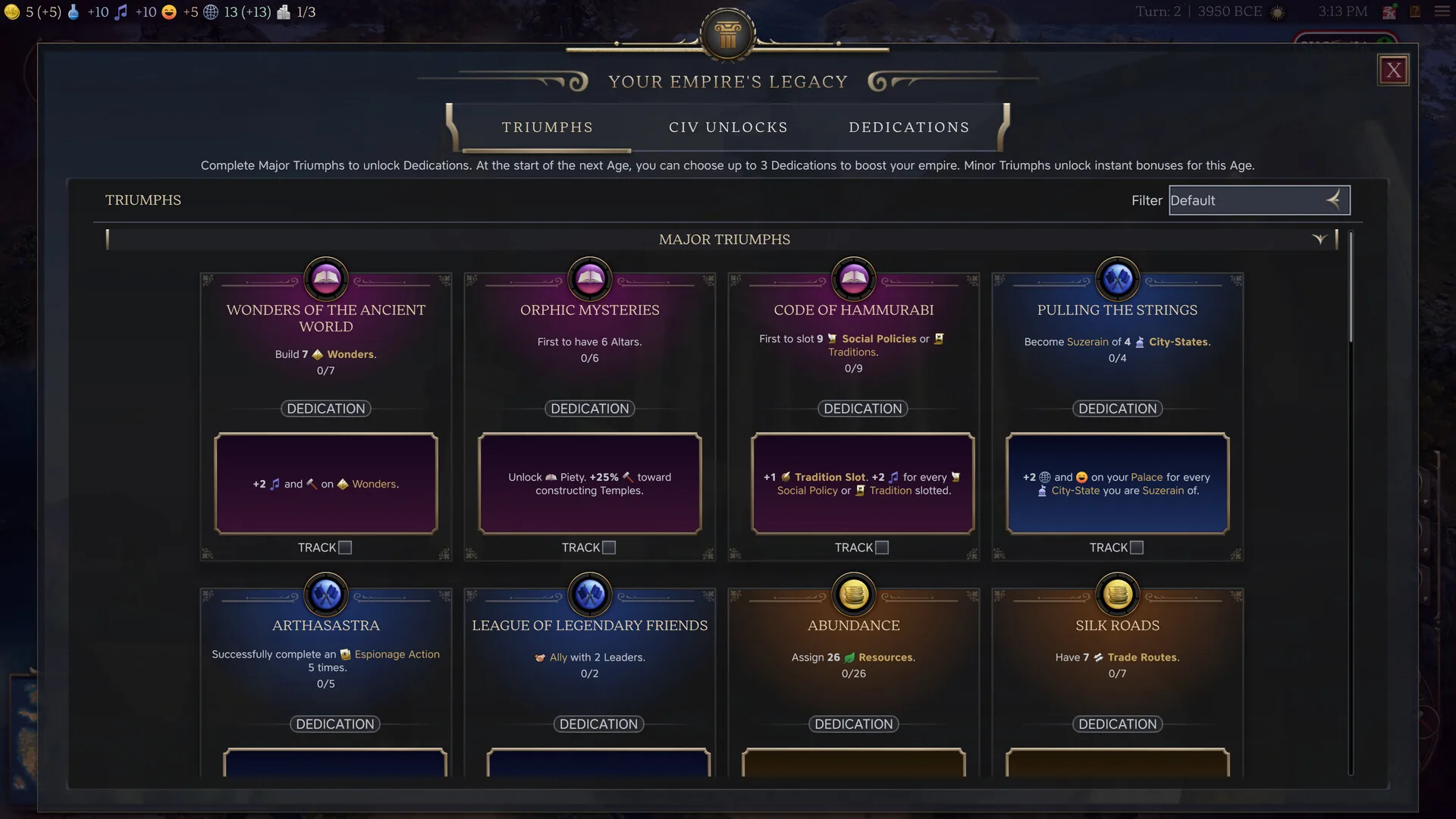 Captura de Sid Meier's Civilization VII