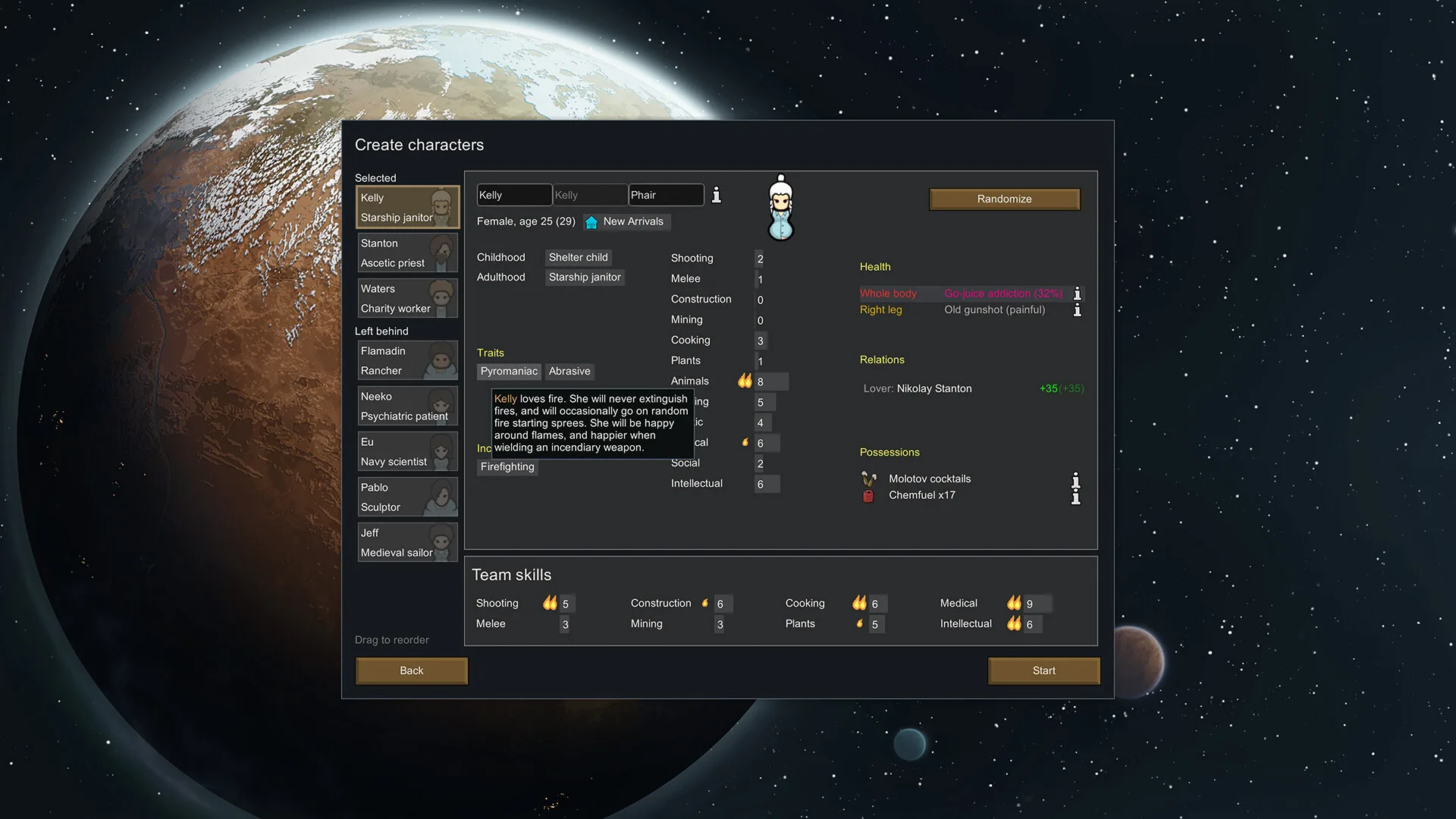 Captura de RimWorld