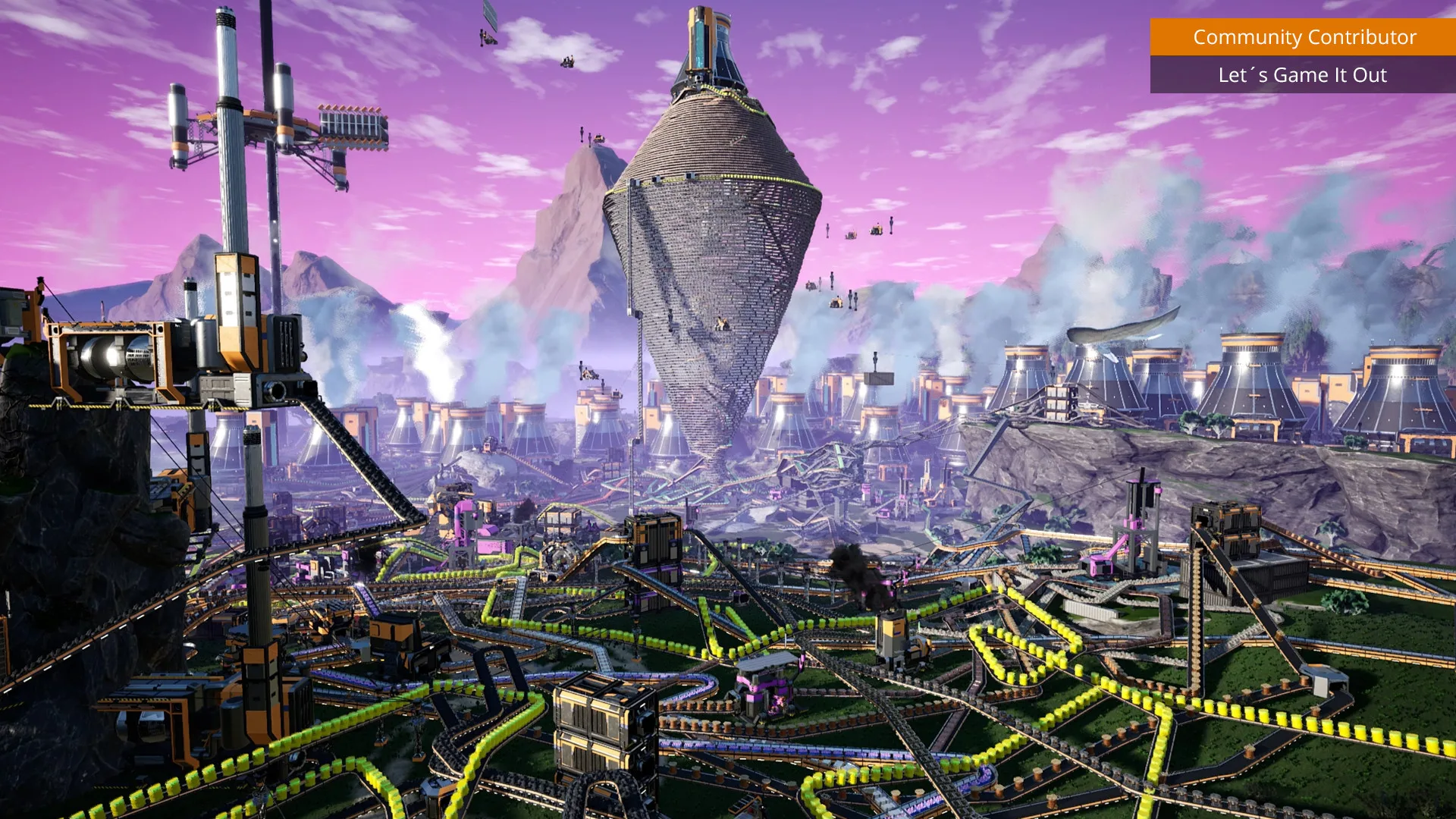 Captura de Satisfactory