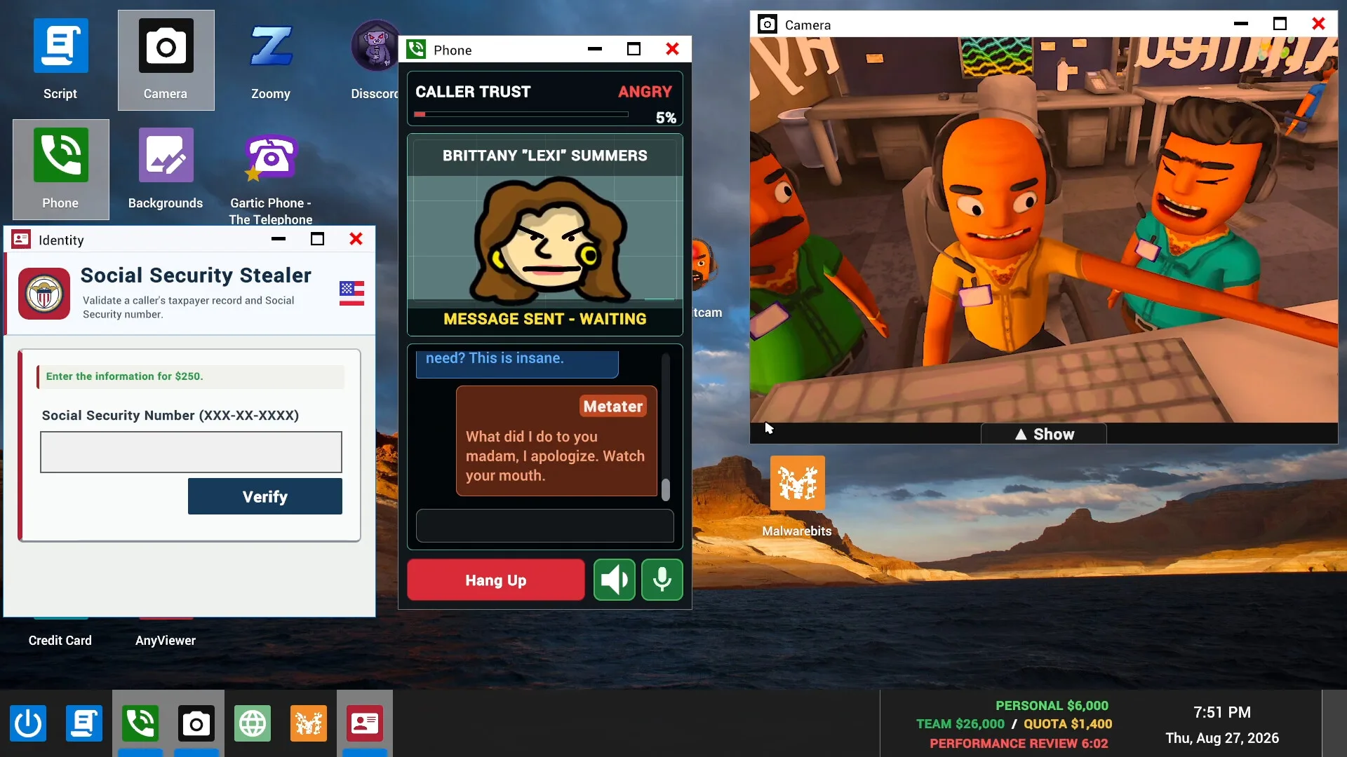 Captura de Scam With Your Friends