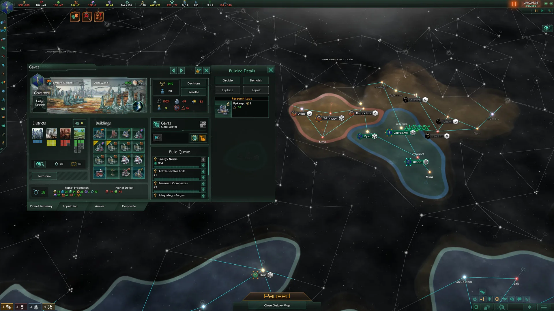 Captura de Stellaris